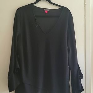 Vince Camuto black blouse